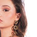 Earcuff Entrelacé Doré