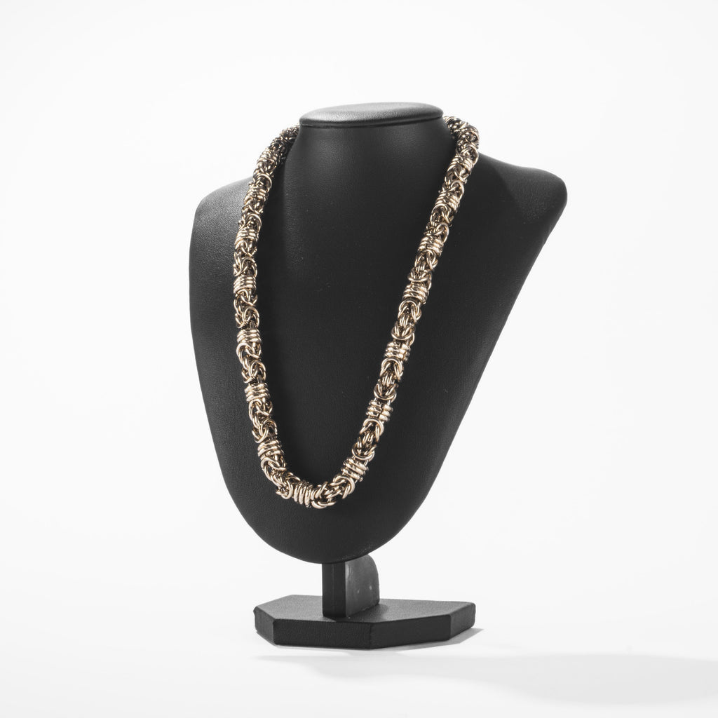 Collier Mailles Entrelacées Doré