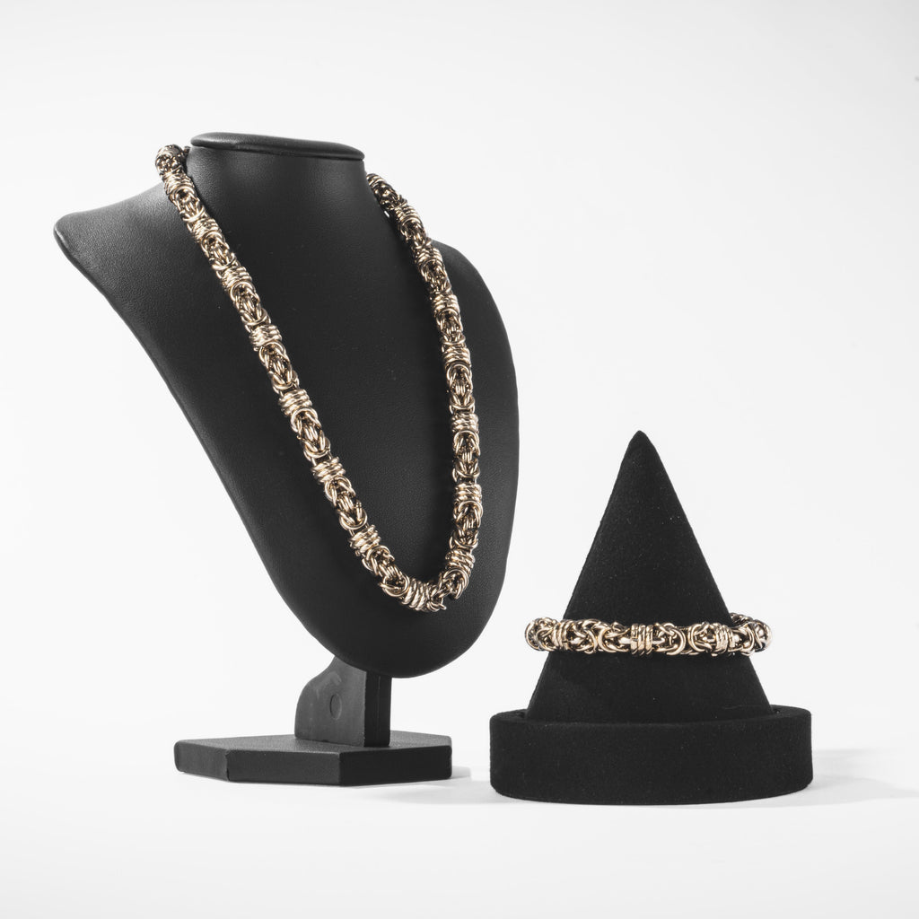 Collier Mailles Entrelacées Doré