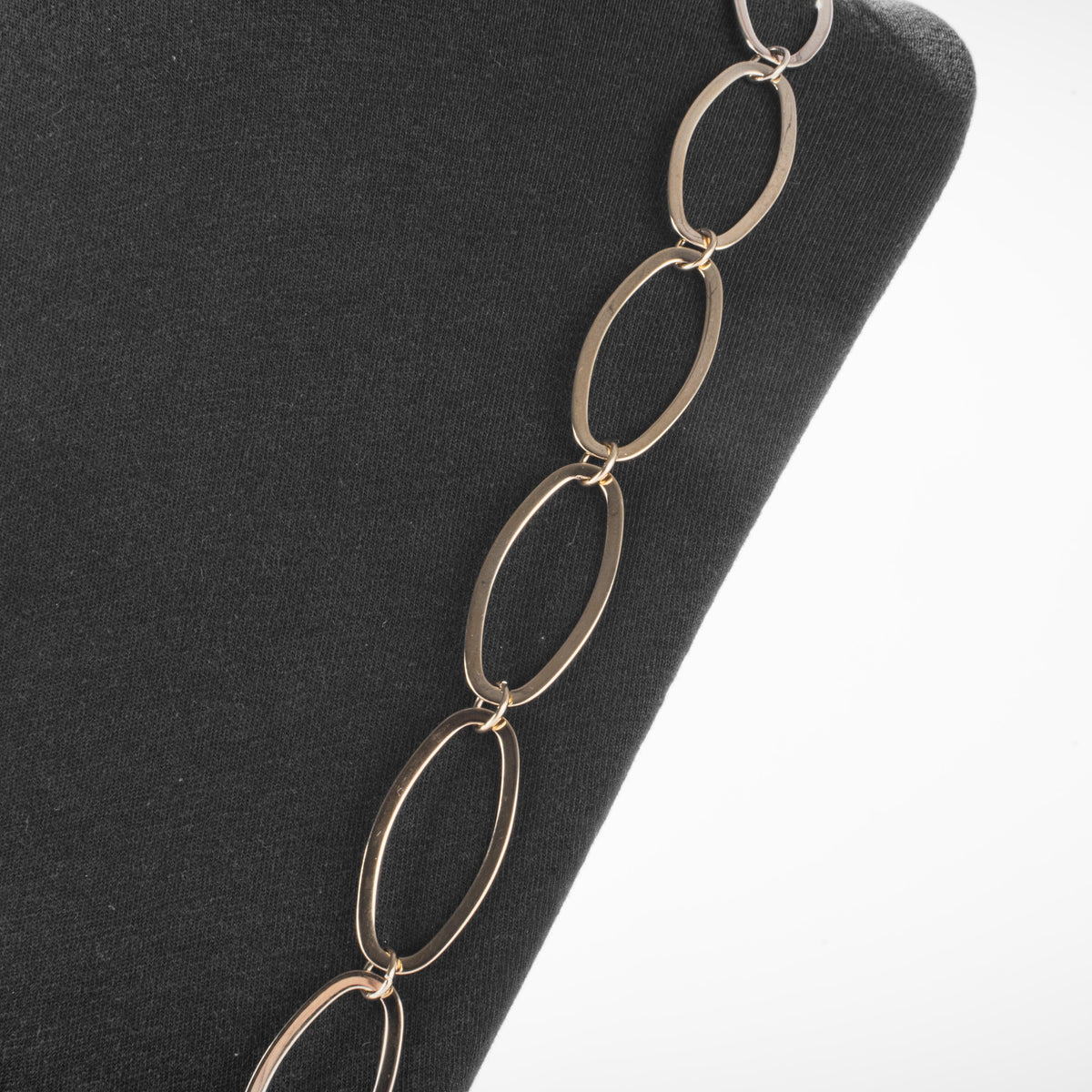 Collier Maillons Ovales Doré